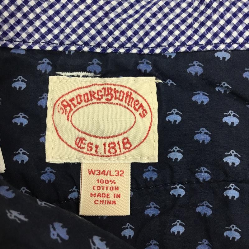 ブルックスブラザーズ BROOKS BROTHERS パンツ チノパン チノパン カジュアルパンツ ワイドパンツ ストレートパンツ 34 無地 白 / ホワイト /  メンズ USED 古着 中古 10114130