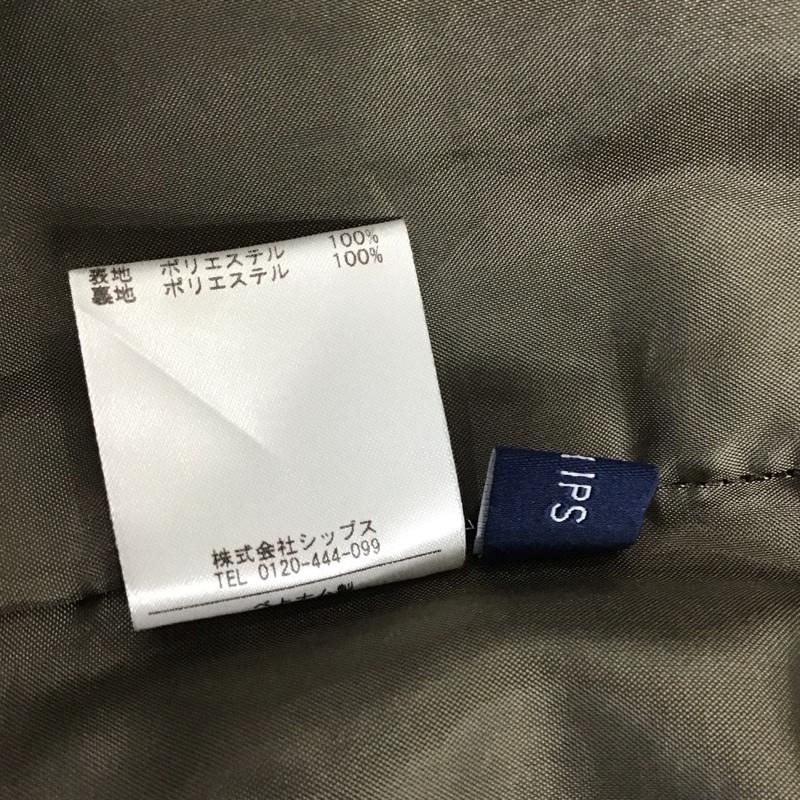 シップス SHIPS スカート ひざ丈スカート 36 無地 灰 / グレー /  レディース USED 古着 中古 10110498