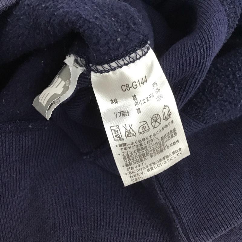 アンディフィーテッド UNDEFEATED パーカー 長袖 長袖パーカー プルオーバーパーカー スウェット チャンピオン M ロゴ、文字 紺 / ネイビー /  メンズ USED 古着 中古 10148144