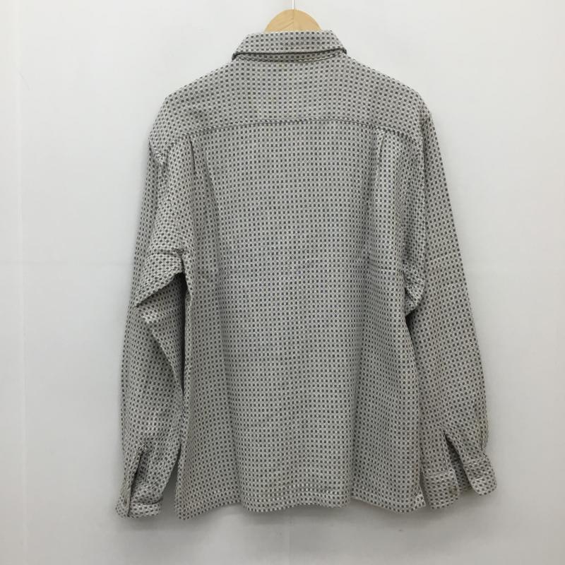 オシュコシュ OSHKOSH シャツ、ブラウス 長袖 L  アイボリー / アイボリー / X 紺 / ネイビー / X キャメル / キャメル /  メンズ USED 古着 中古 10134506