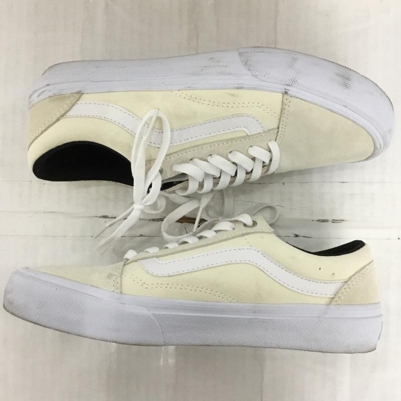 バンズ VANS スニーカー スニーカー V36CF オールドスクール 26cm 26.0cm ロゴ、文字 アイボリー / アイボリー / X 白 / ホワイト /  メンズ USED 古着 中古 10123648