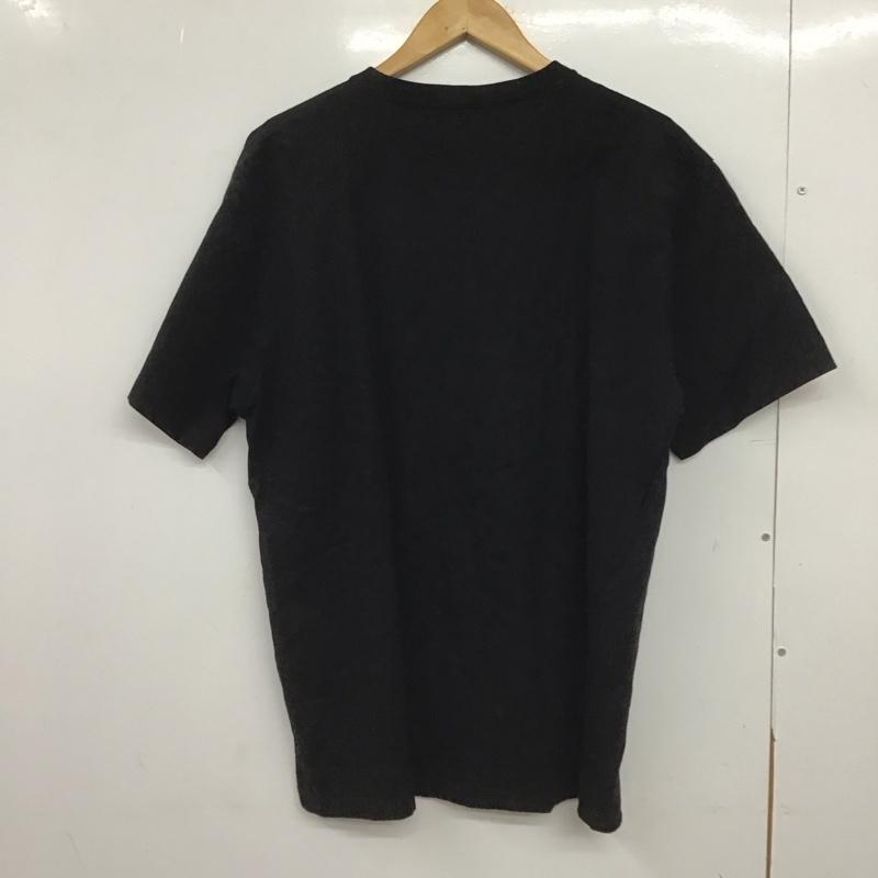 グラニフ graniph Tシャツ 半袖 半袖カットソー プリントTシャツ クルーネックカットソー XL プリント 黒 / ブラック /  メンズ USED 古着 中古 10149120