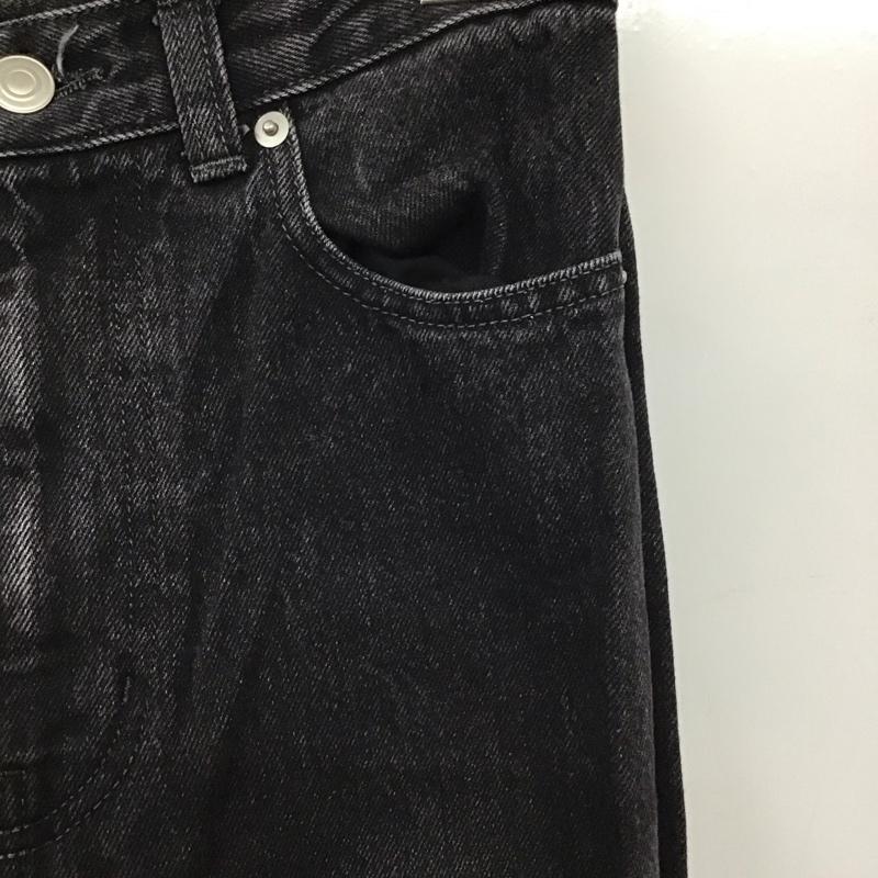 マカフィー MACPHEE パンツ デニム、ジーンズ 34 無地 黒 / ブラック /  レディース USED 古着 中古 10131991