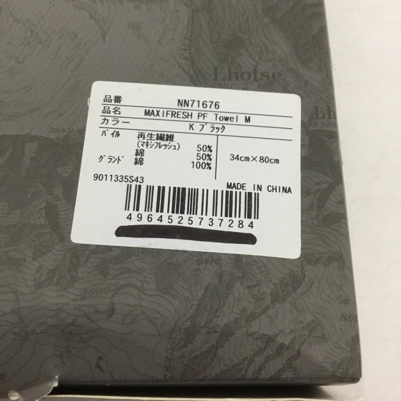 ザノースフェイス THE NORTH FACE ファッション小物 ファッション小物 NN71676 MAXIFRESH PF Towel ロゴ、文字 黒 / ブラック /  メンズ USED 古着 中古 10143981