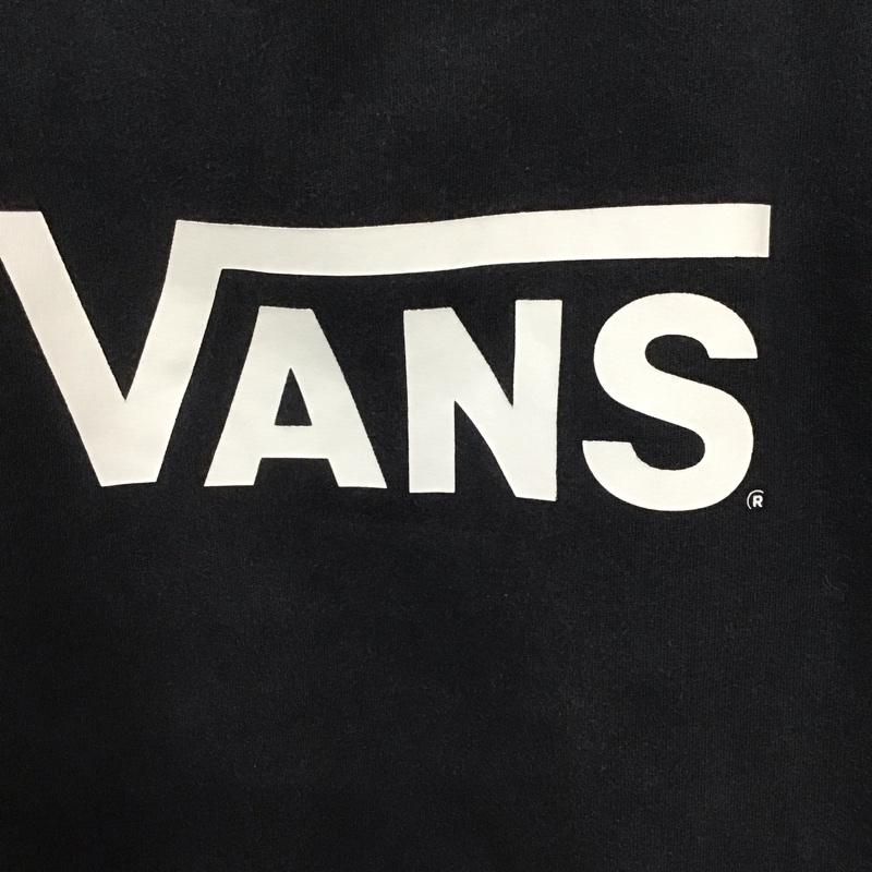 バンズ VANS トレーナー 長袖 長袖トレーナー スウェット クルーネック プルオーバー S ロゴ、文字 紺 / ネイビー /  メンズ USED 古着 中古 10140549
