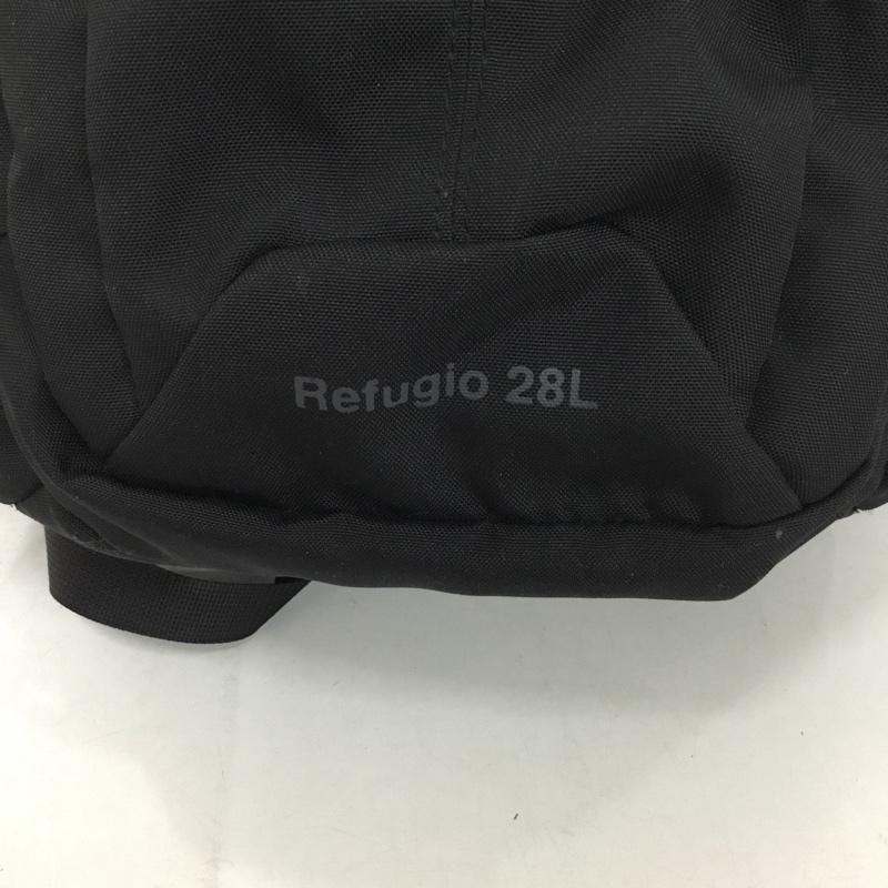パタゴニア patagonia リュックサック、デイパック リュックサック、デイバッグ Refugio Pack 28L ロゴ、文字 黒 / ブラック /  メンズ USED 古着 中古 10148755