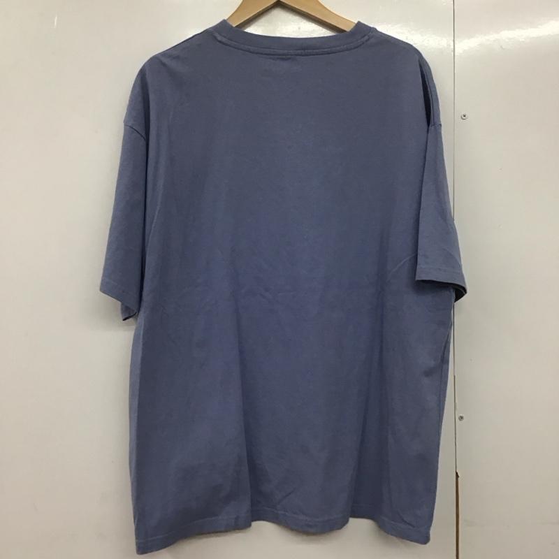 ニコアンド niko and... Tシャツ 半袖 L プリント 水色 / ライトブルー /  レディース USED 古着 中古 10144281