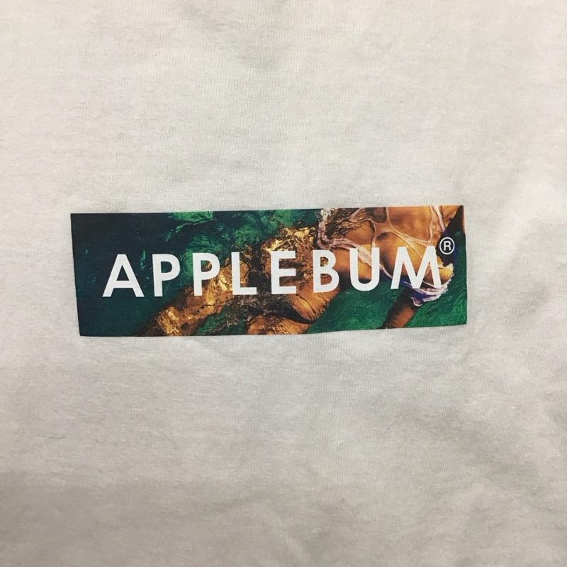アップルバム APPLEBUM Tシャツ 半袖 半袖カットソー プリントTシャツ クルーネックカットソー XL プリント 白 / ホワイト /  メンズ USED 古着 中古 10115946