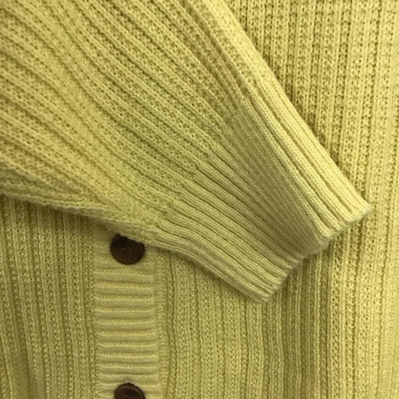 サマンサモスモス Samansa Mos2 カーディガン 長袖 FREE 無地 黄 / イエロー /  レディース USED 古着 中古 10140413