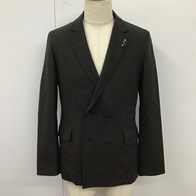 ネーム Name. ジャケット、上着 ジャケット、ブレザー NMJK-ST15AW-001 ダブルブレストジャケット 1 無地 カーキ / カーキ /  メンズ USED 古着 中古 10121360