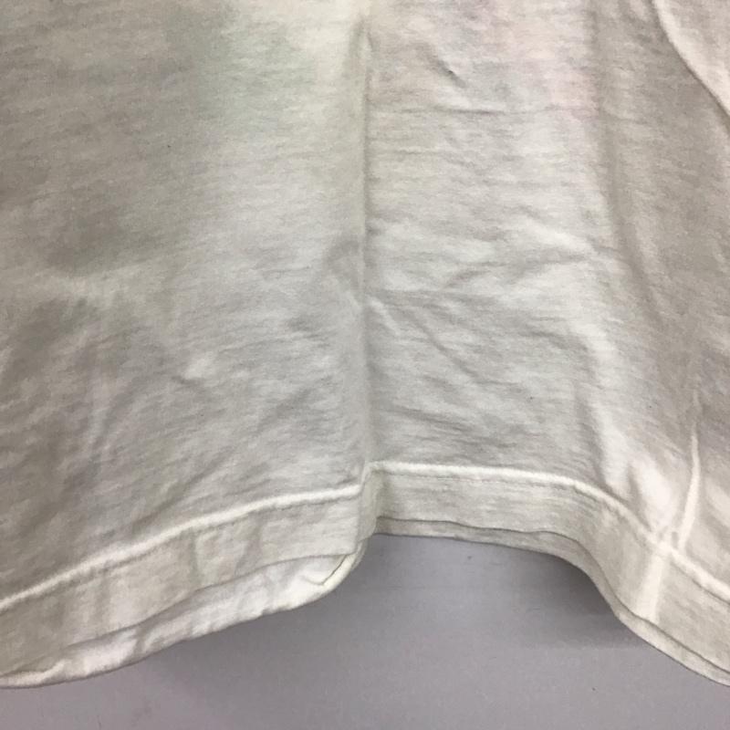 古着 USED Tシャツ 半袖 半袖カットソー プリントTシャツ クルーネックカットソー L ロゴ、文字 白 / ホワイト /  メンズ USED 古着 中古 10150072
