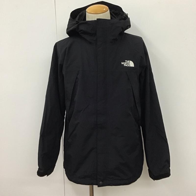 ザノースフェイス THE NORTH FACE ジャケット、上着 ジャンパー、ブルゾン NP61630 トレッキングアウトドアジャケット ScoopJacket ジップアップジャケット M ロゴ、文字 黒 / ブラック /  メンズ USED 古着 中古 10109803