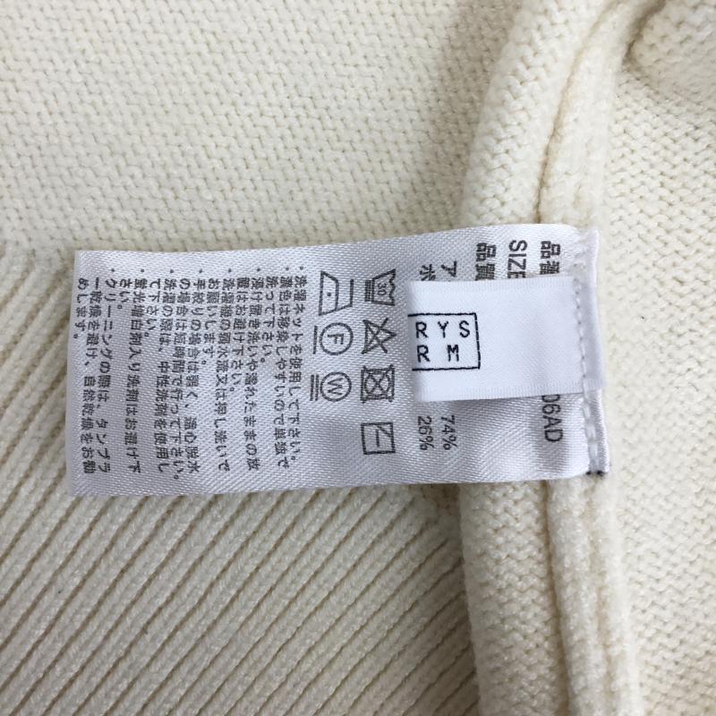 ローリーズファーム LOWRYS FARM ニット、セーター 長袖 FREE 無地 ベージュ / ベージュ /  レディース USED 古着 中古 10138240