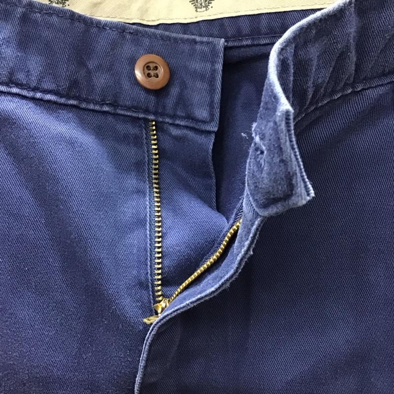 ドッカーズ DOCKERS パンツ ワークパンツ、ペインターパンツ ワークパンツ ワイドパンツ カジュアルパンツ 34 無地 紺 / ネイビー /  メンズ USED 古着 中古 10118538
