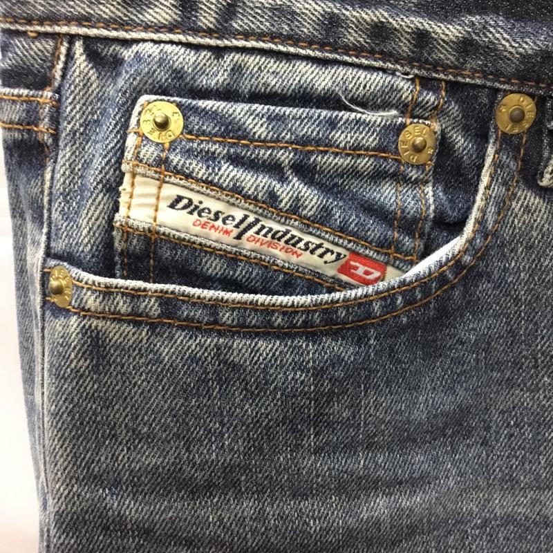 ディーゼル DIESEL パンツ デニム、ジーンズ デニムパンツ スリムパンツ ジーンズ 26インチ 無地 インディゴ / インディゴ /  レディース USED 古着 中古 10112229