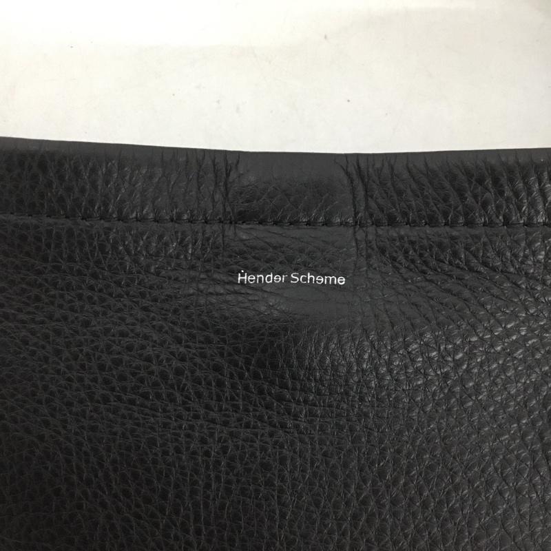 エンダースキーマ Hender Scheme ショルダーバッグ ショルダーバッグ one side belt bag レザー ロゴ、文字 黒 / ブラック /  メンズ USED 古着 中古 10147448