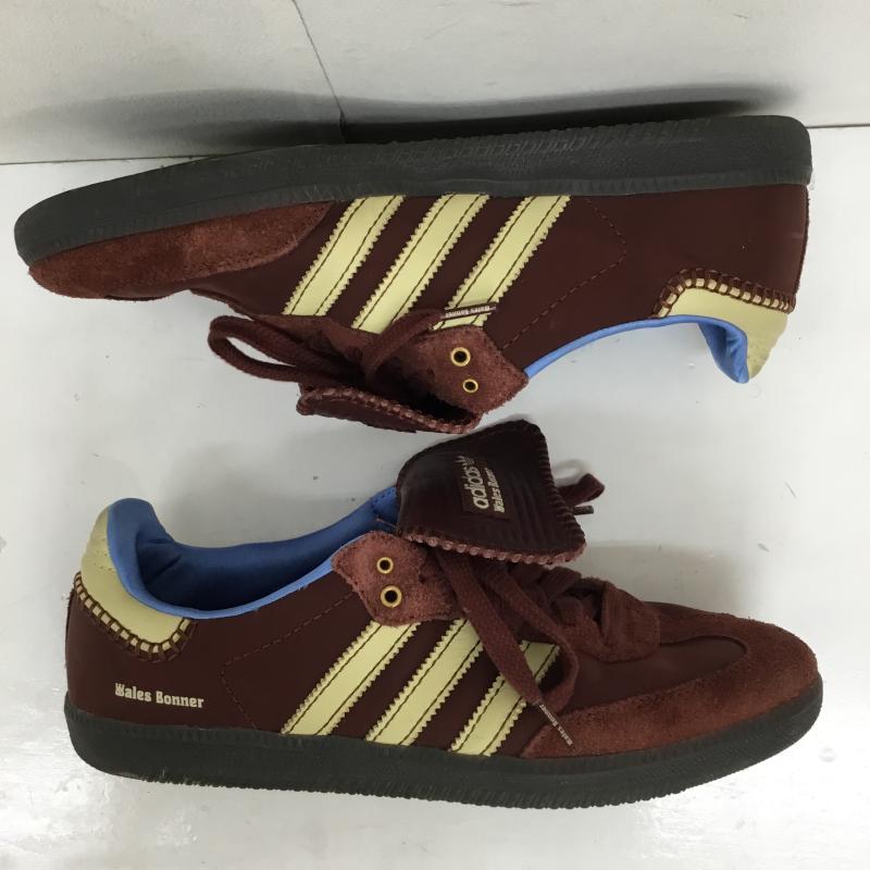 アディダス adidas スニーカー スニーカー IE0579 Wales Bonner × adidas Samba Nylon Low ウェールズ・ボナー × アディダス サンバ 27.5cm ロゴ、文字 茶 / ブラウン /  メンズ USED 古着 中古 10136329