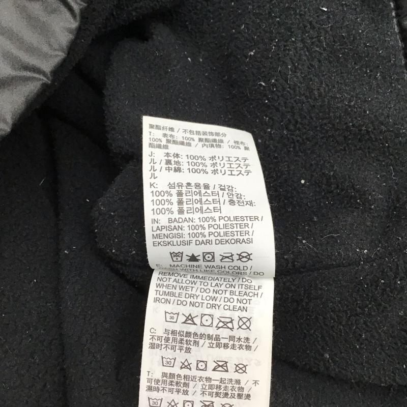 ナイキ NIKE ジャケット、上着 ジャンパー、ブルゾン cu4423-010 フィルフリース ジップアップジャケット アウター XXL ロゴ、文字 黒 / ブラック /  メンズ USED 古着 中古 10141486