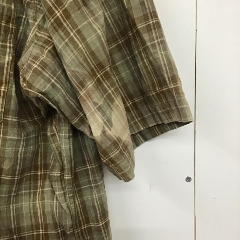 ダブルアールエル ラルフローレン RRL RALPH LAUREN シャツ、ブラウス 半袖 半袖シャツ チェックシャツ プルオーバーシャツ 90s 三ツ星タグ M チェック マルチカラー / マルチカラー /  メンズ USED 古着 中古 10144935