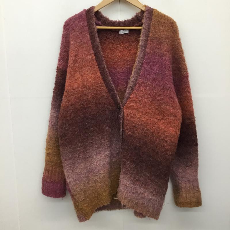 ローリーズファーム LOWRYS FARM カーディガン 長袖 LF622237CF FREE グラデーション マルチカラー / マルチカラー /  レディース USED 古着 中古 10142530