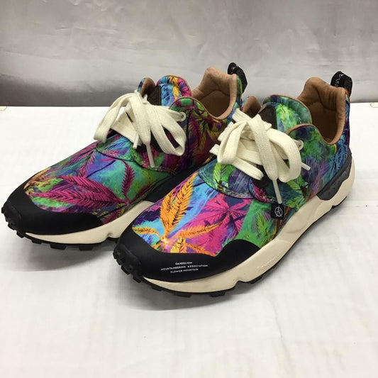 古着 USED スニーカー スニーカー Flower MOUNTAIN US5.5 UK4.5 KOKI TANIGUCHI US：5.5 総柄 マルチカラー / マルチカラー /  レディース USED 古着 中古 10117940