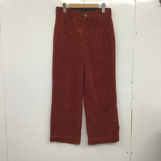 ザラ ZARA パンツ スラックス コーデュロイ S 無地 えんじ / ワインレッド /  レディース USED 古着 中古 10139754