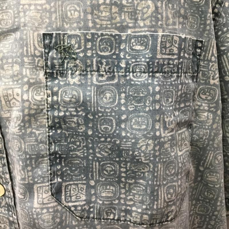 アーノルドパーマー Arnold Palmer シャツ、ブラウス 半袖 胸ポケット XL 総柄 緑 / グリーン /  メンズ USED 古着 中古 10119836
