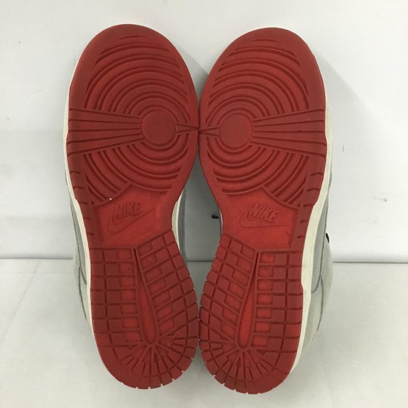 ナイキ NIKE スニーカー スニーカー AH7979-992 BY YOU DUNK LOW 26.5cm 26.5cm ロゴ、文字 灰 / グレー / X 赤 / レッド /  メンズ USED 古着 中古 10124403
