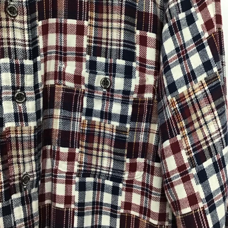 エディーバウアー Eddie Bauer シャツ、ブラウス 長袖 M チェック マルチカラー / マルチカラー /  メンズ USED 古着 中古 10141182