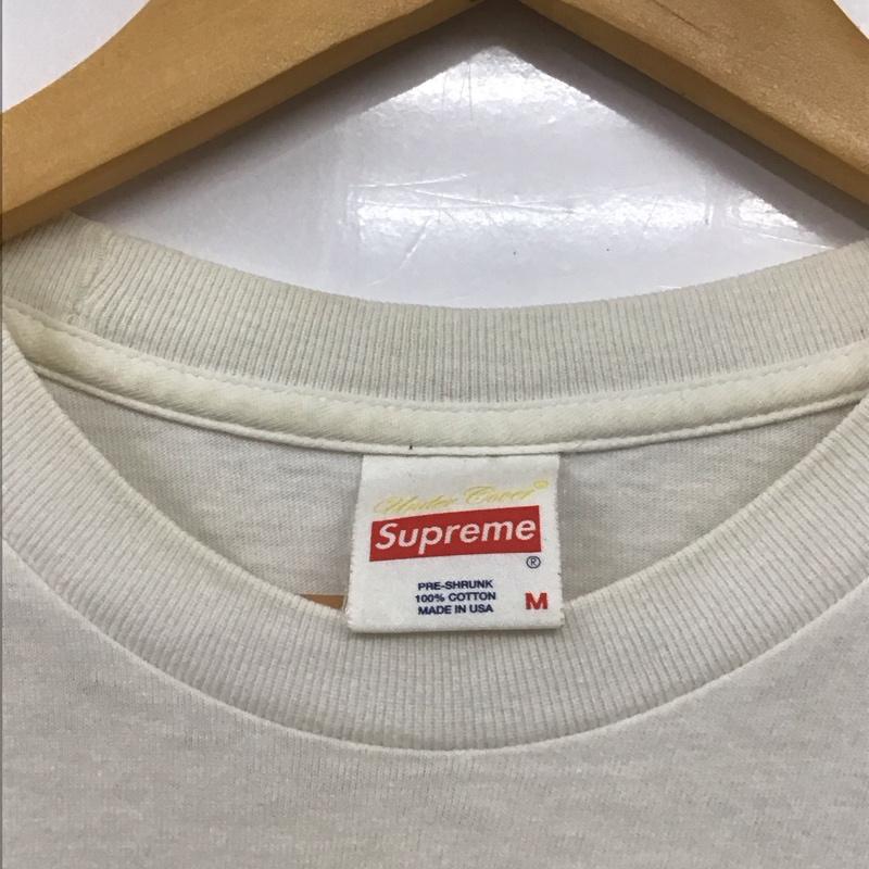 シュプリーム Supreme Tシャツ 半袖 UNDER COVER 15SS Synhead Tee シンヘッド Tシャツ M ロゴ、文字 X プリント 白 / ホワイト /  メンズ USED 古着 中古 10134519