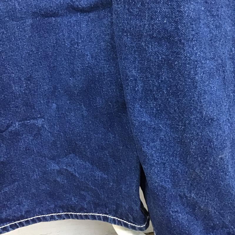 ザラ ZARA パンツ デニム、ジーンズ 34 無地 インディゴ / インディゴ /  レディース USED 古着 中古 10124887