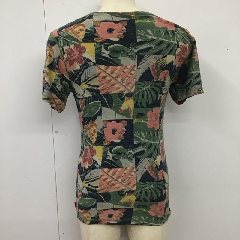 ティーシーエスエス TCSS Tシャツ 半袖 半袖カットソー プリントTシャツ クルーネックカットソー 花柄 マルチカラー / マルチカラー /  メンズ USED 古着 中古 10113134