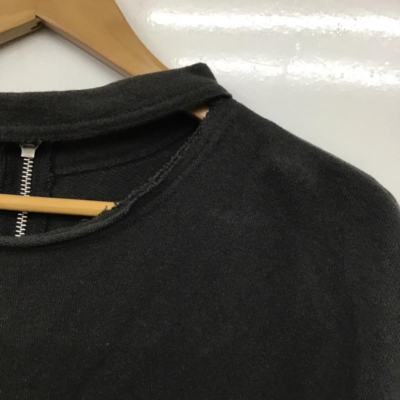 ジーナシス JEANASIS トレーナー 長袖 JS064397CF トレーナー FREE 無地 チャコールグレー / チャコールグレー /  レディース USED 古着 中古 10141771