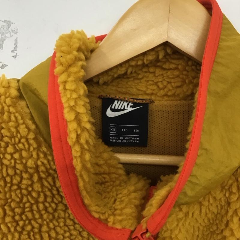 ナイキ NIKE ベスト ベスト cd3143-727 フリースベスト ジップアップベスト XXL ロゴ、文字 マルチカラー / マルチカラー /  メンズ USED 古着 中古 10129590