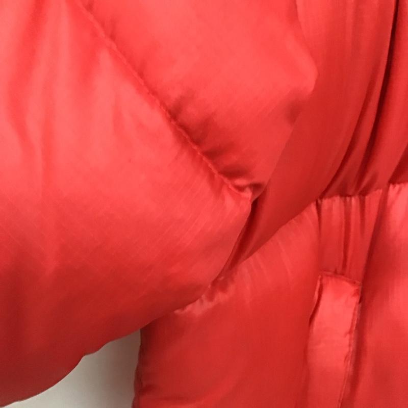 ザノースフェイス THE NORTH FACE ジャケット、上着 ジャンパー、ブルゾン ジップアップジャケット ナイロンジャケット アウター ダウンジャケット ロゴ、文字 黒 / ブラック / X 赤 / レッド /  メンズ USED 古着 中古 10129564