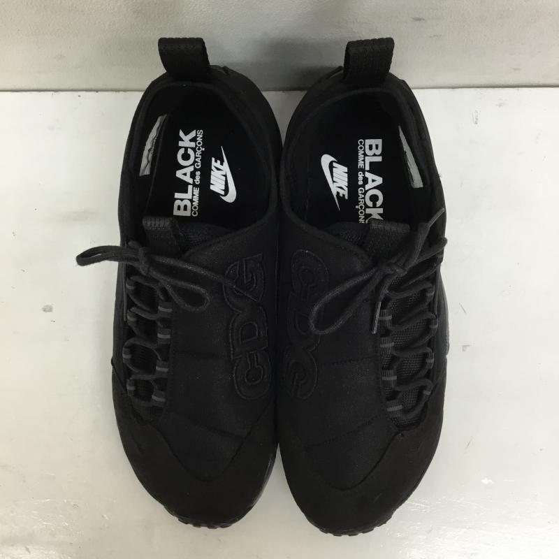 ナイキ NIKE スニーカー スニーカー BV0075-001 COMME des GARCONS × Nike Air Footscape NM BLACK 26.0cm ロゴ、文字 黒 / ブラック /  メンズ USED 古着 中古 10143470
