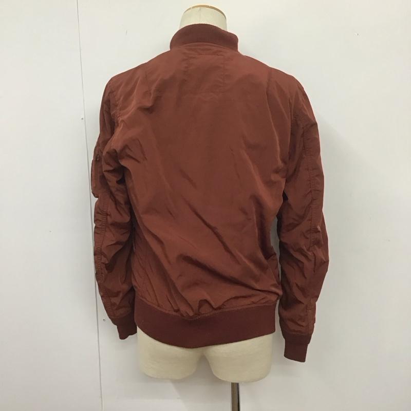 アルファ ALPHA ジャケット、上着 ジャンパー、ブルゾン TA1065-8206 MA-1 M 無地 えんじ / ワインレッド /  メンズ USED 古着 中古 10108250
