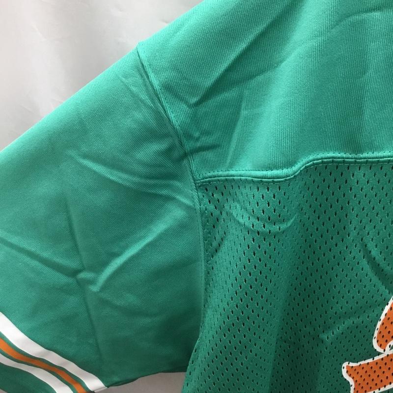 古着 USED Tシャツ 半袖 MC22SM04-M0002 NFL ラインリブBIGT チームロゴ ゲームシャツ M ロゴ、文字 緑 / グリーン / X 橙 / オレンジ / X 白 / ホワイト /  メンズ USED 古着 中古 10119325