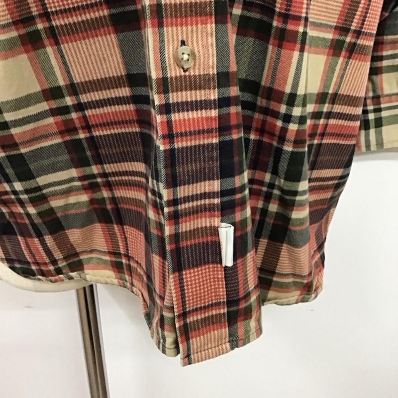 古着 USED シャツ、ブラウス 長袖 長袖シャツ チェックシャツ カラーシャツ ボタンダウンシャツ L チェック マルチカラー / マルチカラー /  メンズ USED 古着 中古 10126273