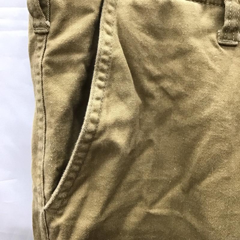ビームス BEAMS ボトムス ボトムス 11-23-1417-803 八分丈パンツ クロップド丈 M 無地 ベージュ / ベージュ /  メンズ USED 古着 中古 10117060