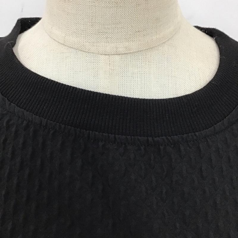 オリーブデオリーブ OLIVE des OLIVE カットソー 長袖 220540 レイヤード風 M 無地 黒 / ブラック / X 白 / ホワイト /  レディース USED 古着 中古 10117226