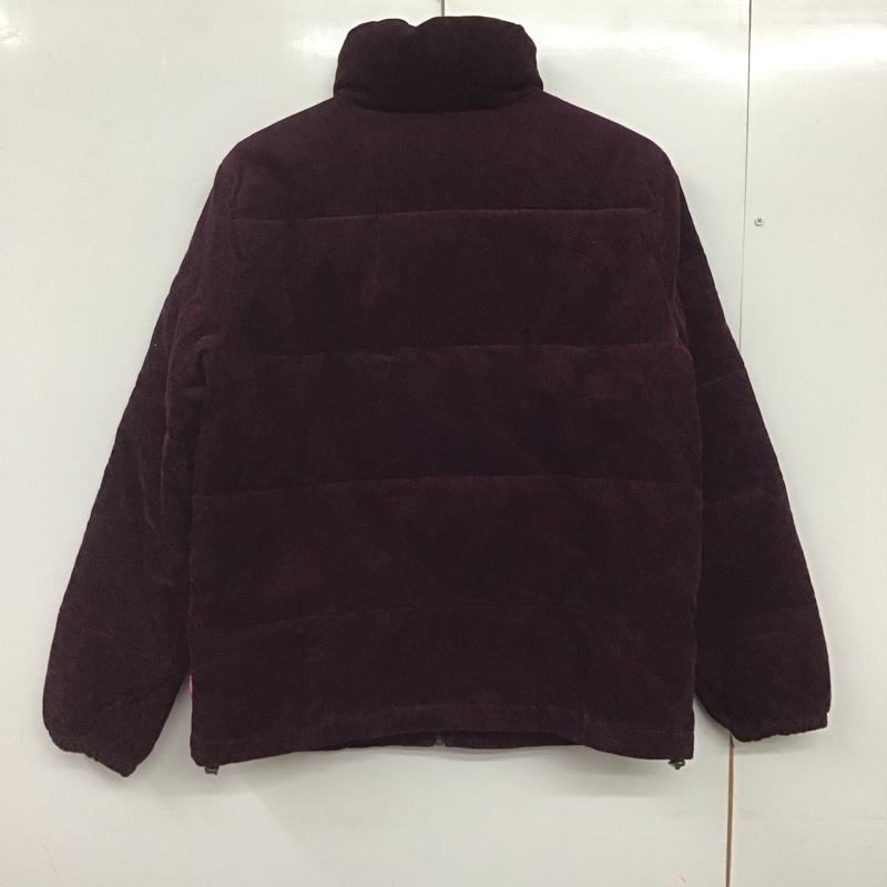 リーバイス Levi s ジャケット、上着 ジャンパー、ブルゾン lw0kc064 Corduroy Bubble Puffer Jacket M 無地 えんじ / ワインレッド /  レディース USED 古着 中古 10145776