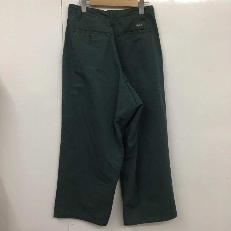 古着 USED パンツ ワークパンツ、ペインターパンツ softwill ワークパンツ ワイドパンツ カジュアルパンツ 無地 緑 / グリーン /  メンズ USED 古着 中古 10107003