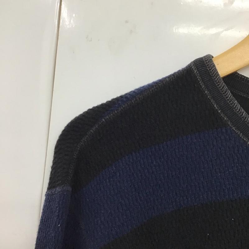 フラットヘッド The Flat Head カットソー 長袖 38 ボーダー柄 マルチカラー / マルチカラー /  メンズ USED 古着 中古 10131058