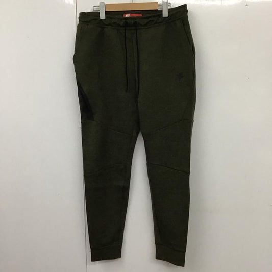 ナイキ NIKE ボトムス ボトムス 805163-330 フリースパンツ スポーツウェア XL ロゴ、文字 カーキ / カーキ /  メンズ USED 古着 中古 10114617