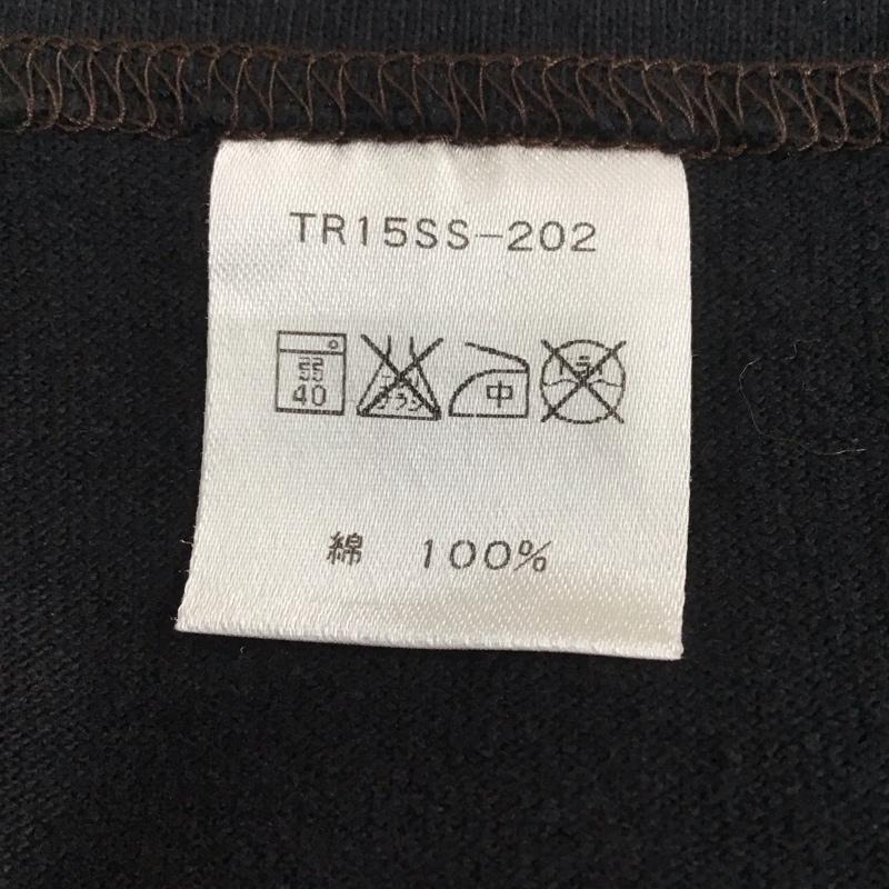 トロフィークロージング TROPHY CLOTHING Tシャツ 半袖 半袖カットソー 無地Tシャツ クルーネックカットソー XL 無地 黒 / ブラック /  メンズ USED 古着 中古 10130135