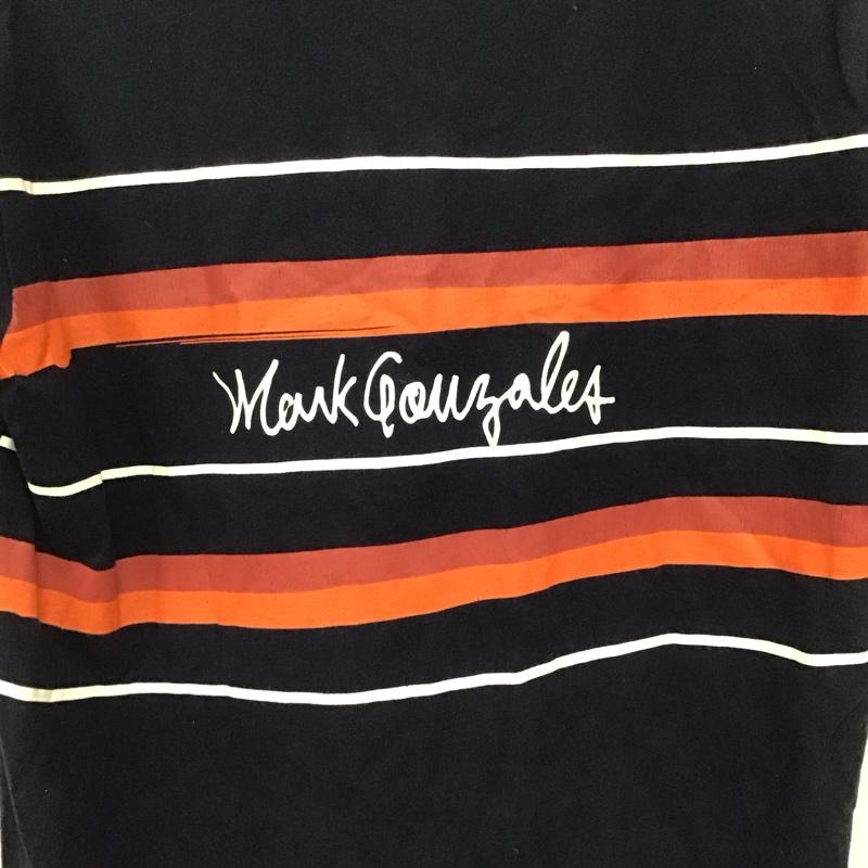 インヘリット INHERIT Tシャツ 半袖 半袖カットソー プリントTシャツ クルーネックカットソー M プリント 紺 / ネイビー /  メンズ USED 古着 中古 10132276