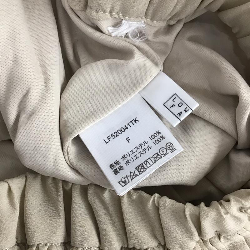 ローリーズファーム LOWRYS FARM スカート ロングスカート LF520041TK プリーツスカート FREE 無地 アイボリー / アイボリー /  レディース USED 古着 中古 10107508