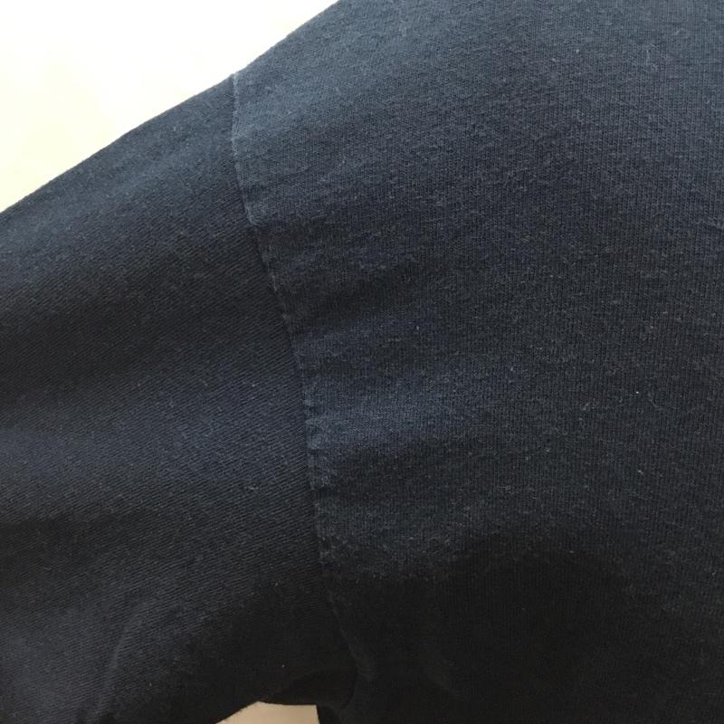 テンダーロイン TENDERLOIN Tシャツ 半袖 半袖カットソー プリントTシャツ クルーネックカットソー L プリント 紺 / ネイビー /  メンズ USED 古着 中古 10115159