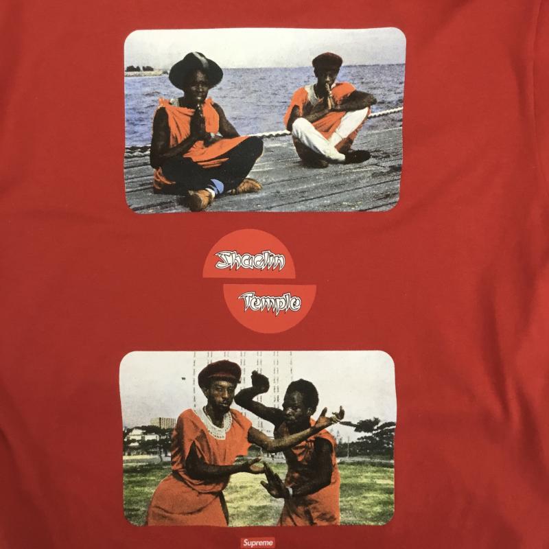 シュプリーム Supreme Tシャツ 半袖 S プリント 赤 / レッド /  メンズ USED 古着 中古 10110710